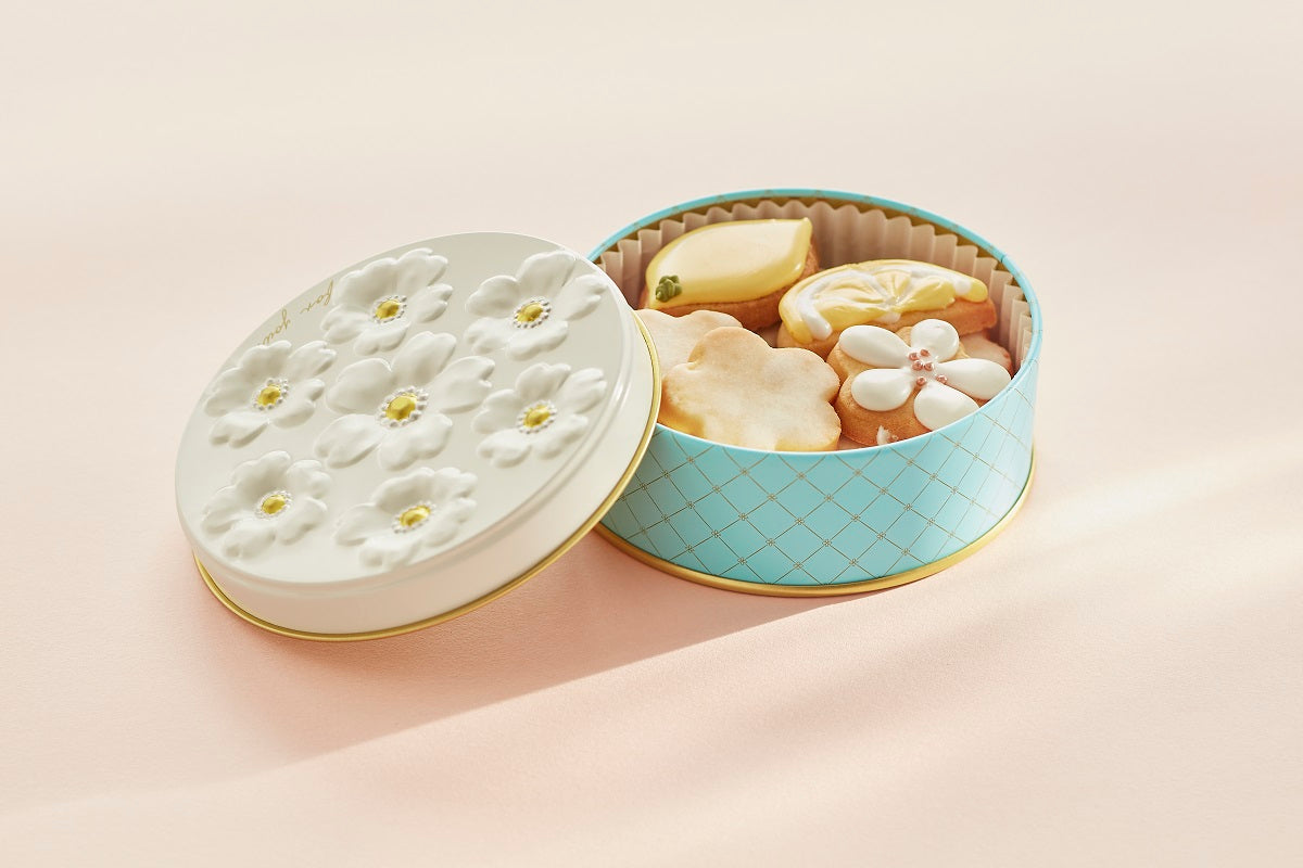 数量限定 瀬戸内レモンブーケクッキー缶