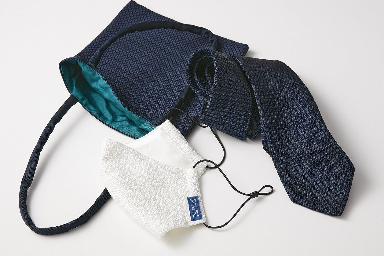 THE TANGO 洗える手織りSILKマスク