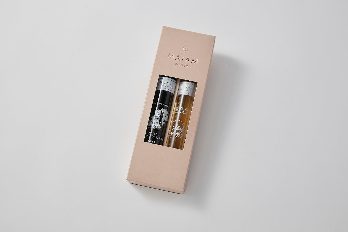MAIAM WINES グラス1杯のワイン2本セット プティローズとプティボヌール