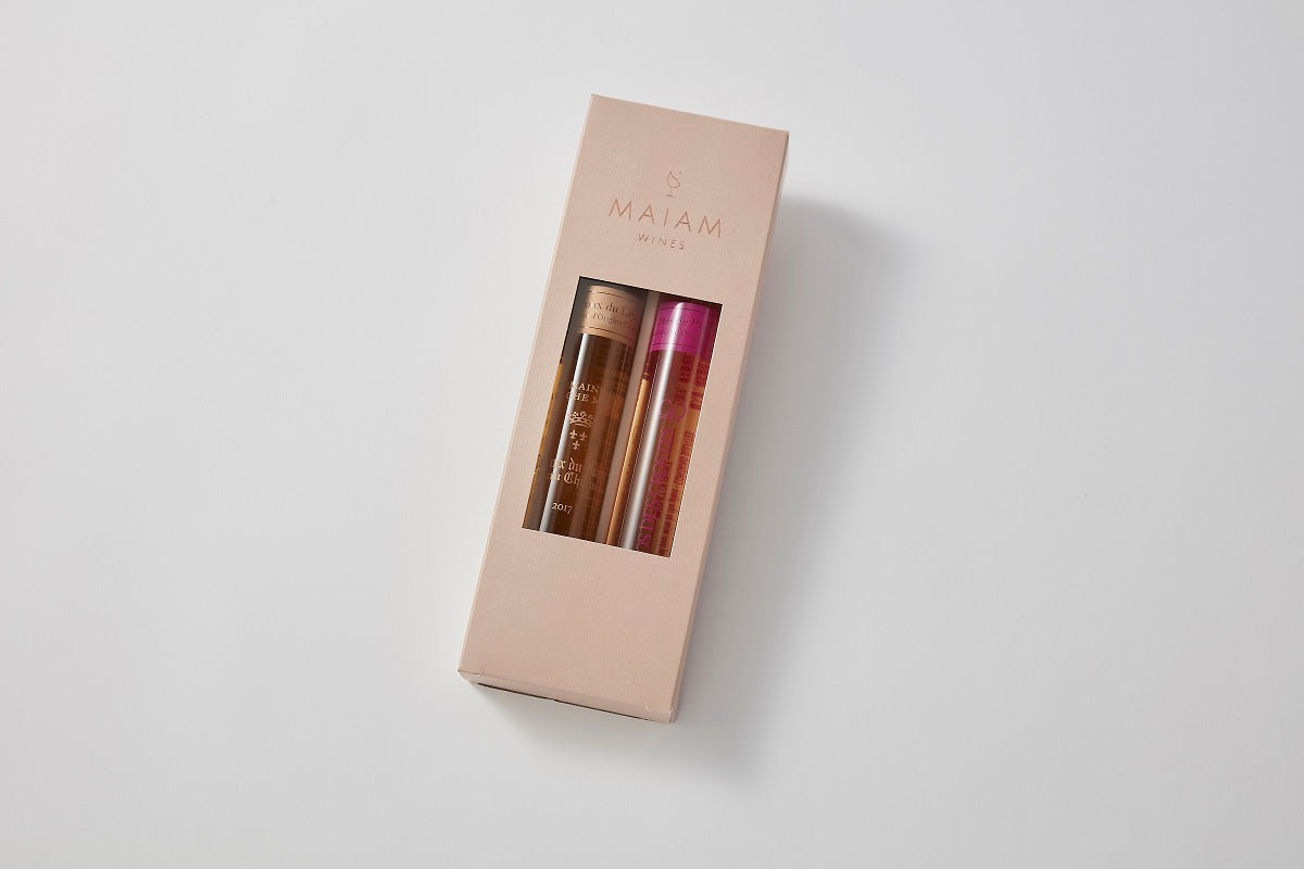 MAIAM WINES グラス1杯のワイン2本セット プティローズとプティボヌール