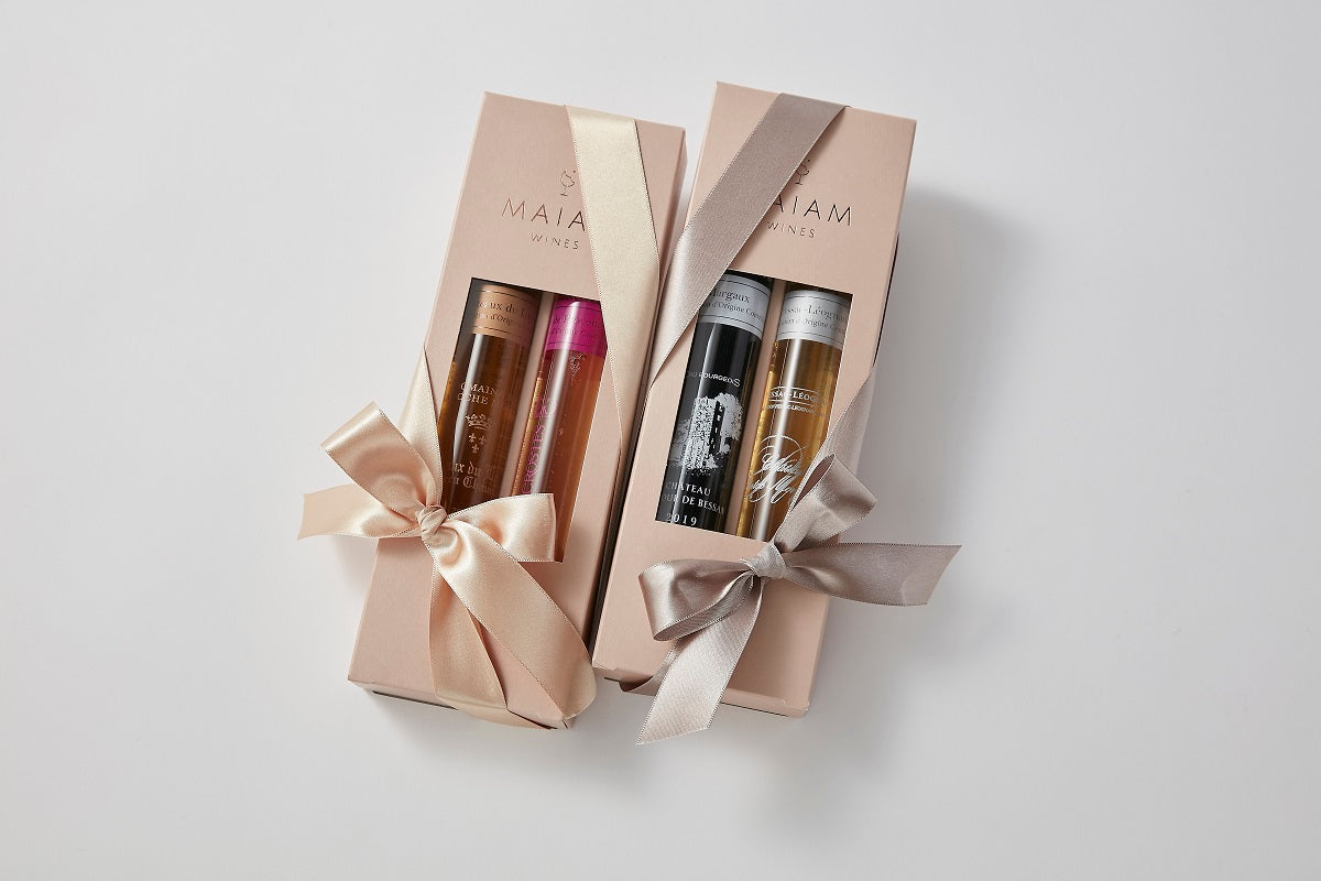 MAIAM WINES グラス1杯のワイン2本セット プティローズとプティボヌール