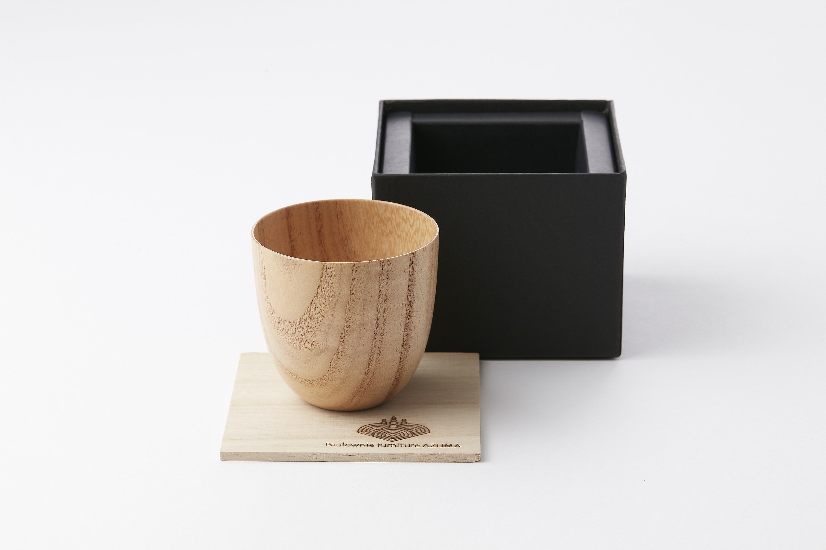 桐のロックグラス ME MAMORU