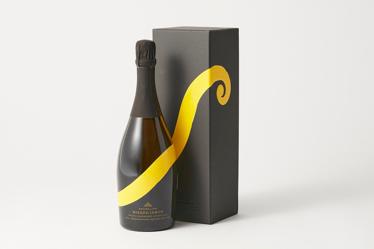 新感覚の日本酒スパークリング MIKADO LEMON