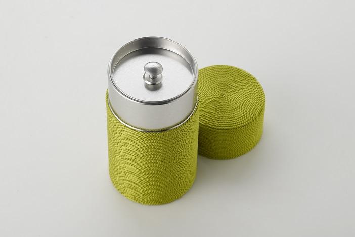 シルク手巻き茶筒