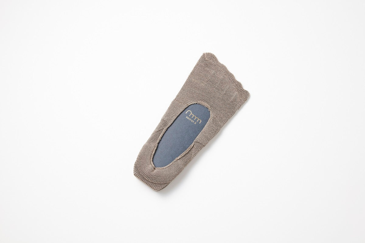 idē homme シークレット5本指ソックス(シルク)