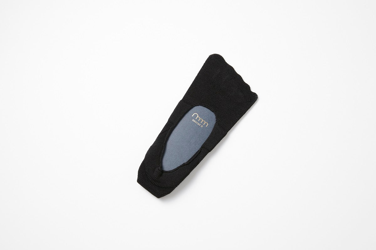 idē homme シークレット5本指ソックス(シルク)