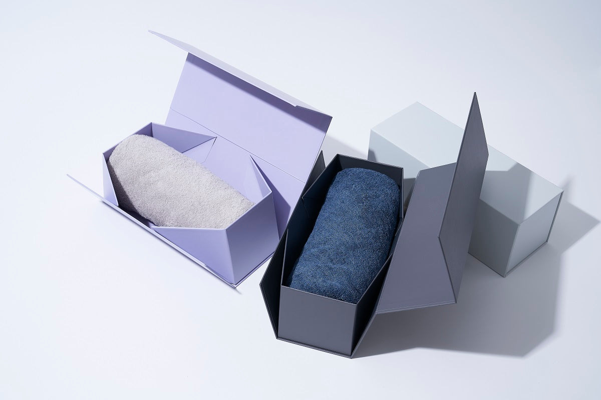 imahare 今晴れ towel box 時間をたいせつに