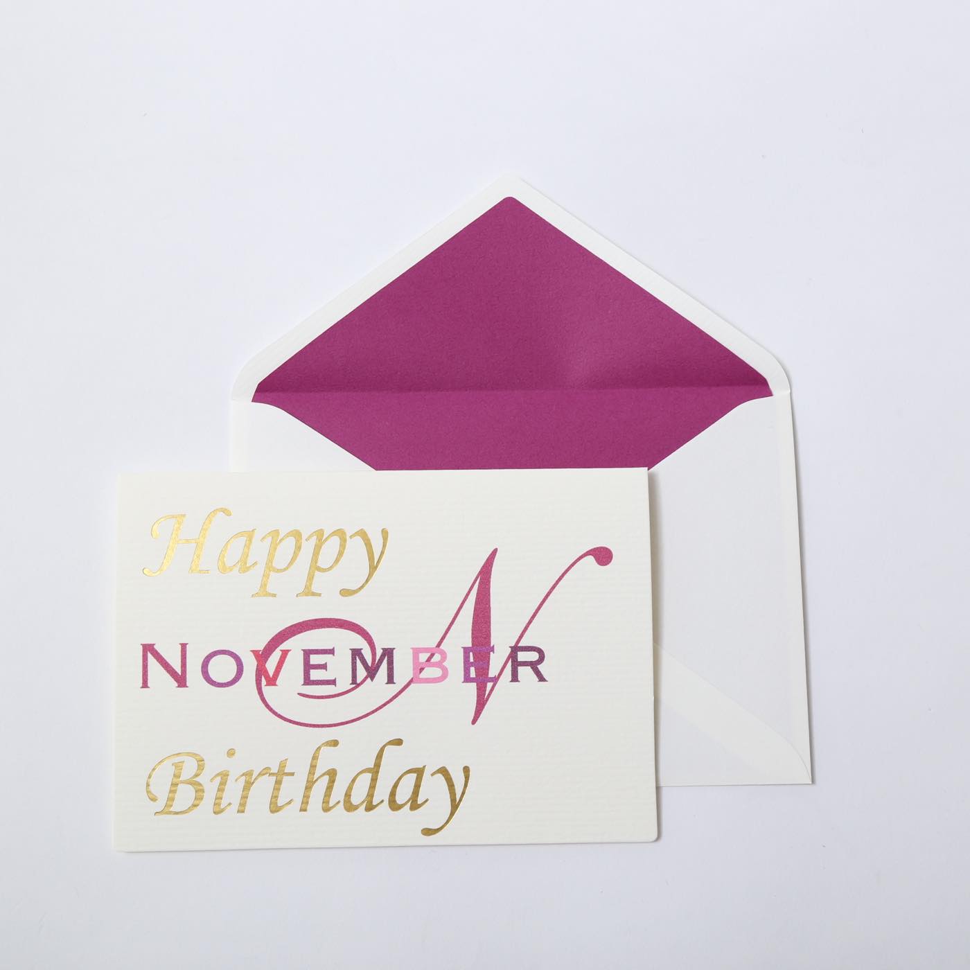 大切な誕生日に贈りたいマンスリーバースデーカード